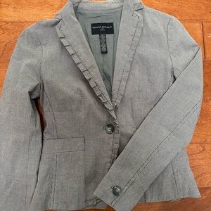 Banana republic cotton blazer
